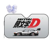Initial D AE86 Car Accessories Trueno Hachiroku Sunshade Windscreen Car Aluminium Foil Window Windscreen Cover Sunscreen Curtain
