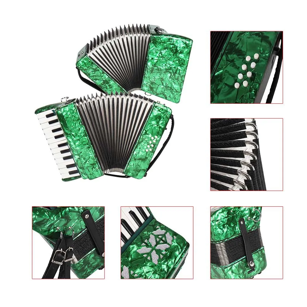 

accordion 22-key 8 bass