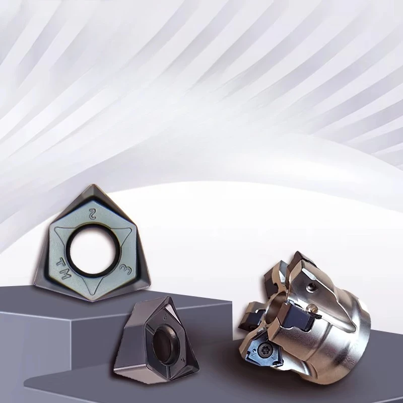 Carbide Steel Milling CNC Cutting Tools High Feed Face MFWN Milling Cutters MFWN90-50-22-4T MFWN90-63-22-5T