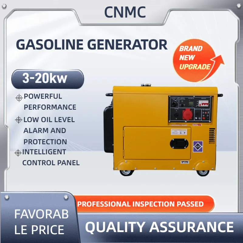 

6500Watt Mute Twin-Cylinder Inverter Generator High efficiency Silent Generators for Home Use EPA Certified Made in China