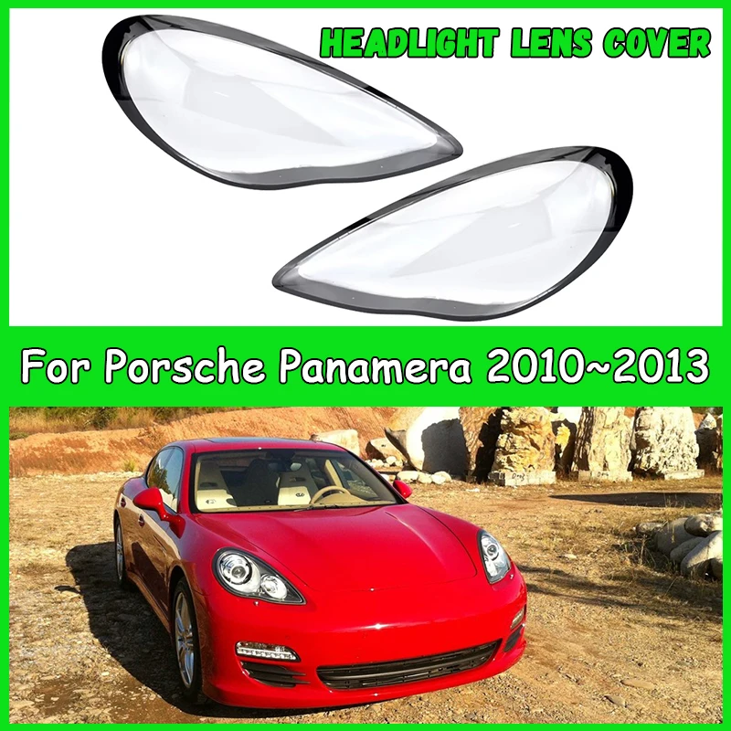 

For Porsche Panamera 2010 2011 2013 Car headlight cover Headlamp Shade Head Lamp headlight lamp cover automobil parts accessori