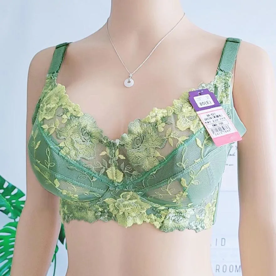 Plus Size Stick On Bra C D E 80 85 90 95 100 105 110 Cup Bralette Bras For Woman Clothes Push Up Brassiere Femme Bras Underwear 