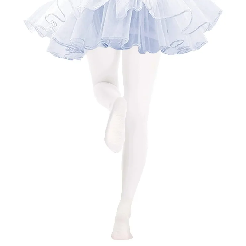 الفتيات الرقص الجوارب الاطفال الباليه القدمين طماق جوارب الخصر وجوارب عدم الانزلاق قدم وحيد