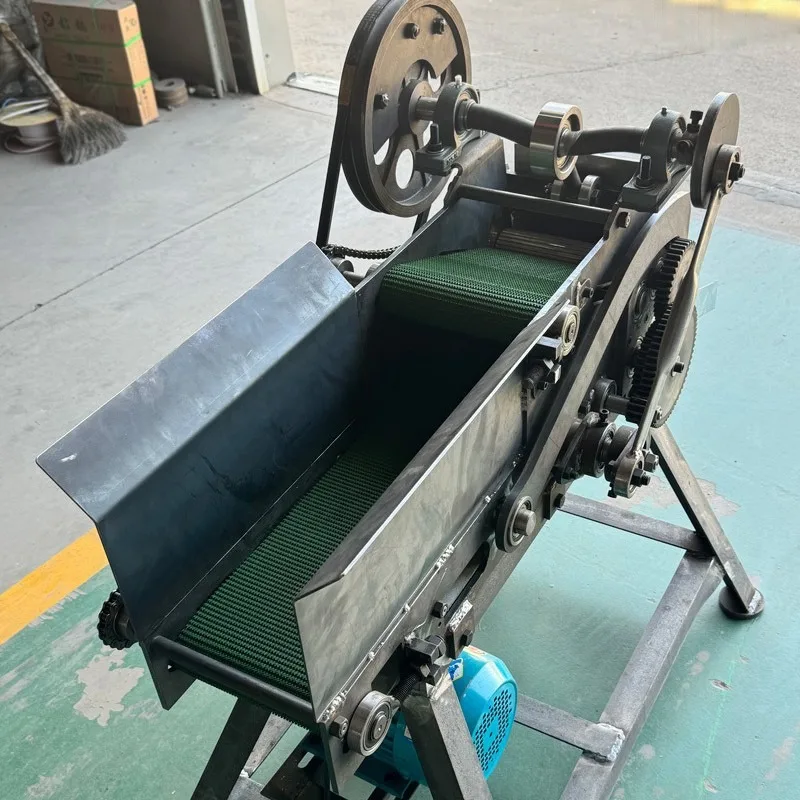 

High-speed silent shredding machine, adjustable thickness of lotus leaf shredding machine