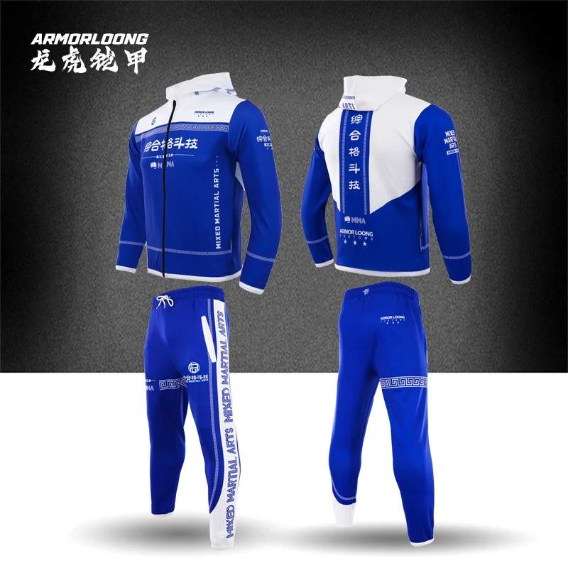 Comprehensive Combat Skills Training Sweater, Pants, Coat, Thai Boxing Martial Arts Gym Camping, Fishing, Cycling Set, Judo MMA