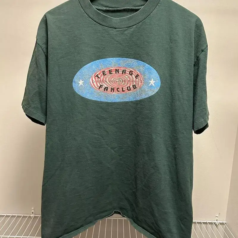 T Shirtnage Fanclub Band Recycle Music Green shirt Full Size S 5XL