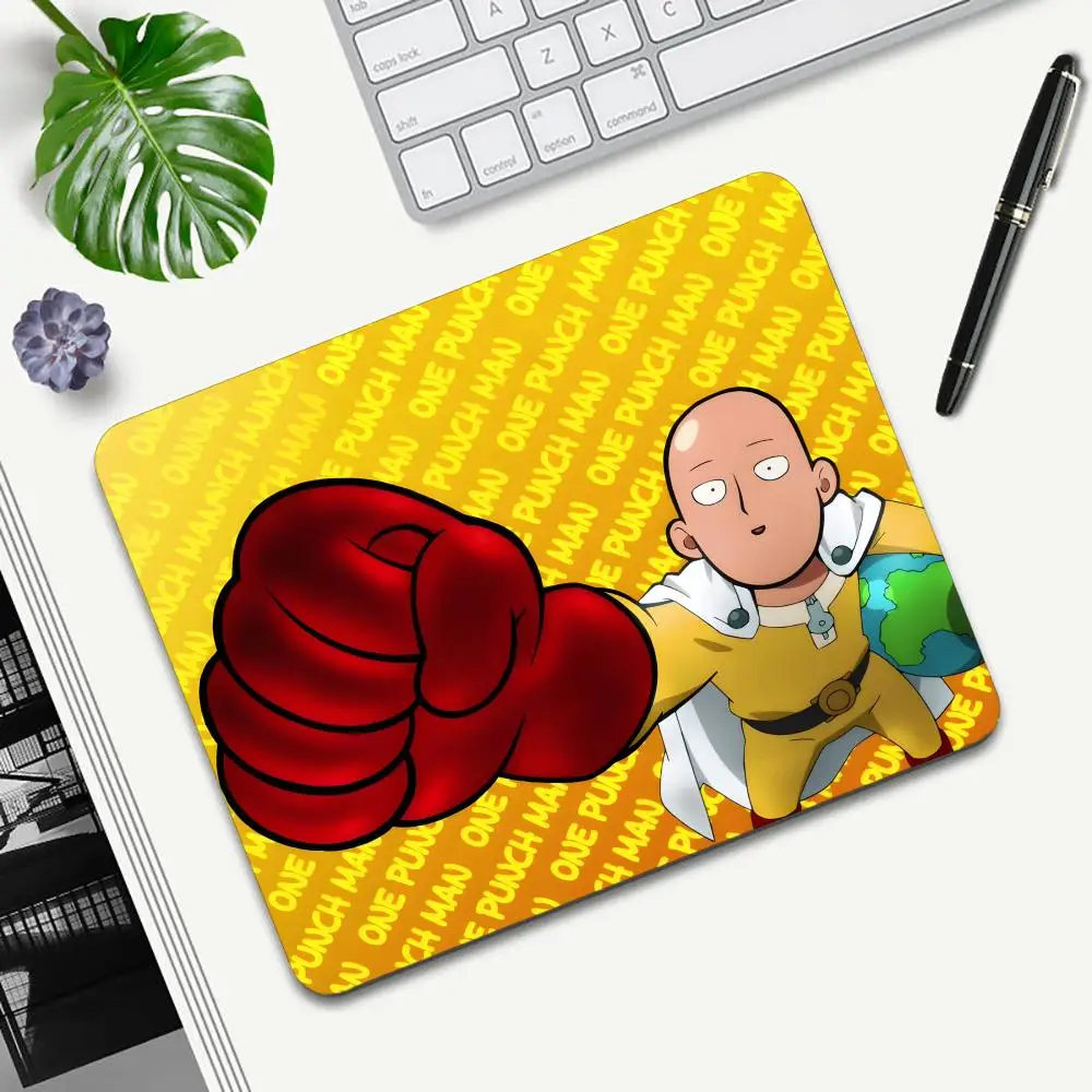 Anime 0ne Punch ManS Mouse Pad Cartoon rubber Small mouse pad desktop computer office keyboard e-sports ROGs game