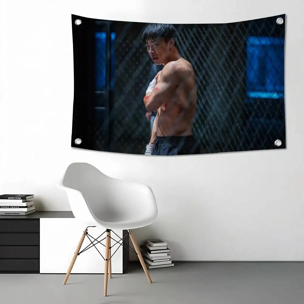 HOT Drama B-Bloodhounds Flags for Bedrooms Home Decor Items Outdoor Decors Garage Decoration Flaga