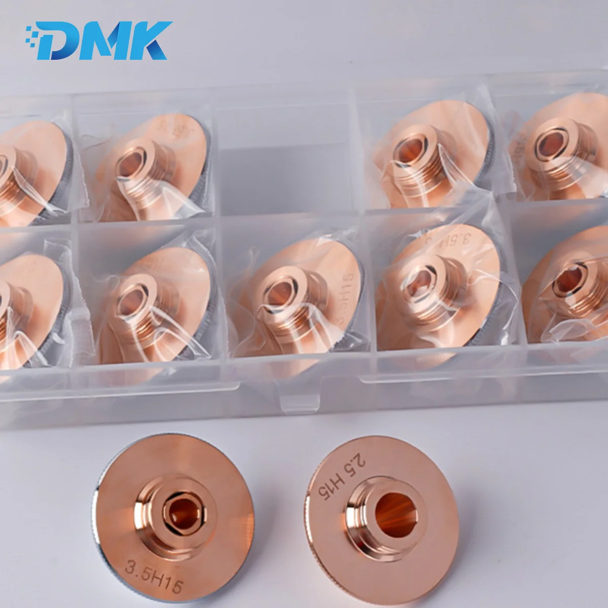 Laser Cutting Nozzle D32 M14 H15 Single/Double 0.8-6.0mm Copper Nozzles For Raytools Laser Cut Head BM110 111 BS06K BT220 BMH114