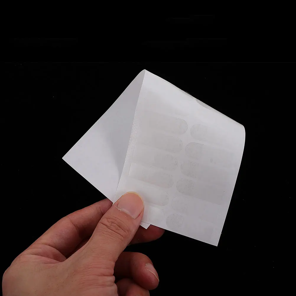 

2 Clear PVC Self adhesive Sticker Transparent Multipurpose Envelope Decorative Sealing Labels Gift Box Tags Stationery Kids