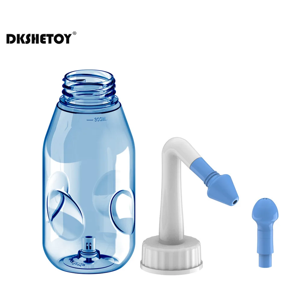 300ML New Nasal Rinse Bottle Waterpulse Nasal Wash Cleaner Nose Protector Avoid Allergic Rhinitis Adults Children Neti irrigator