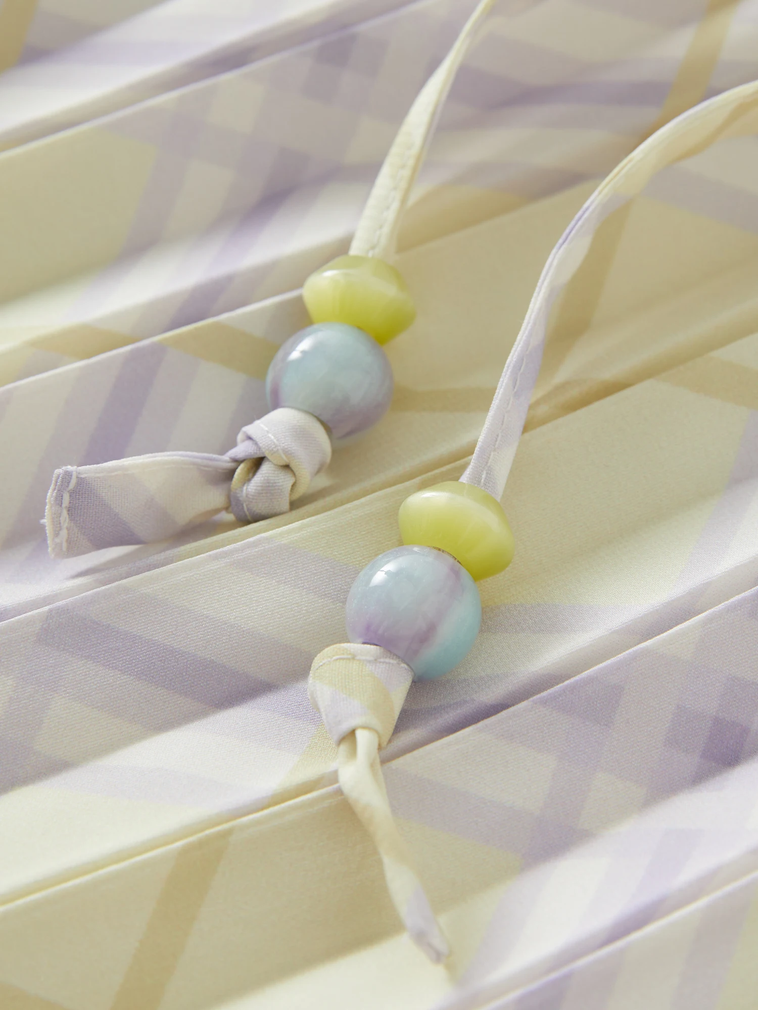 DUSHU 2025 Nuovo arrivo Abito da donna con cinturino a quadri a rombo taglie forti - Stile resort sulla spiaggia, perfetto per le ragazze curvy 25DS82406