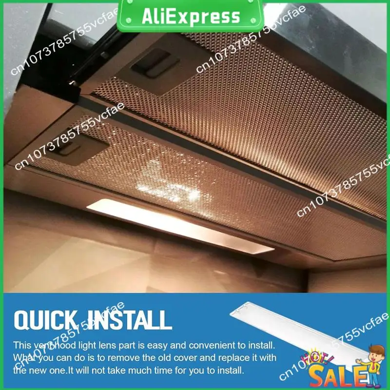 A04R Range Hood Light Lens Cover Replacement SB03294757 Forbroan SB03294757 Part Range Hood Accessories