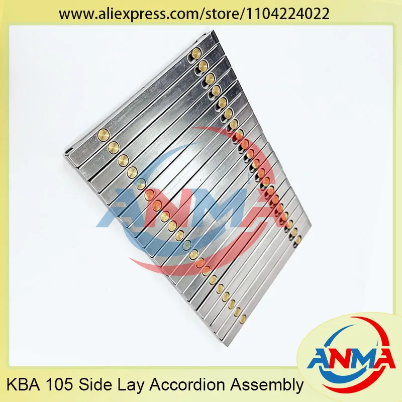 1Piece KBA Rapida 105 Side Lay Accordion Assembly Side Guide Scissor Bracket Offset Printing Machine Spare Parts