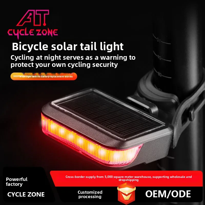 Multifunctional Super Bright Mini Bike Front Light - USB Rechargeable Backpack Buckle Flashlight