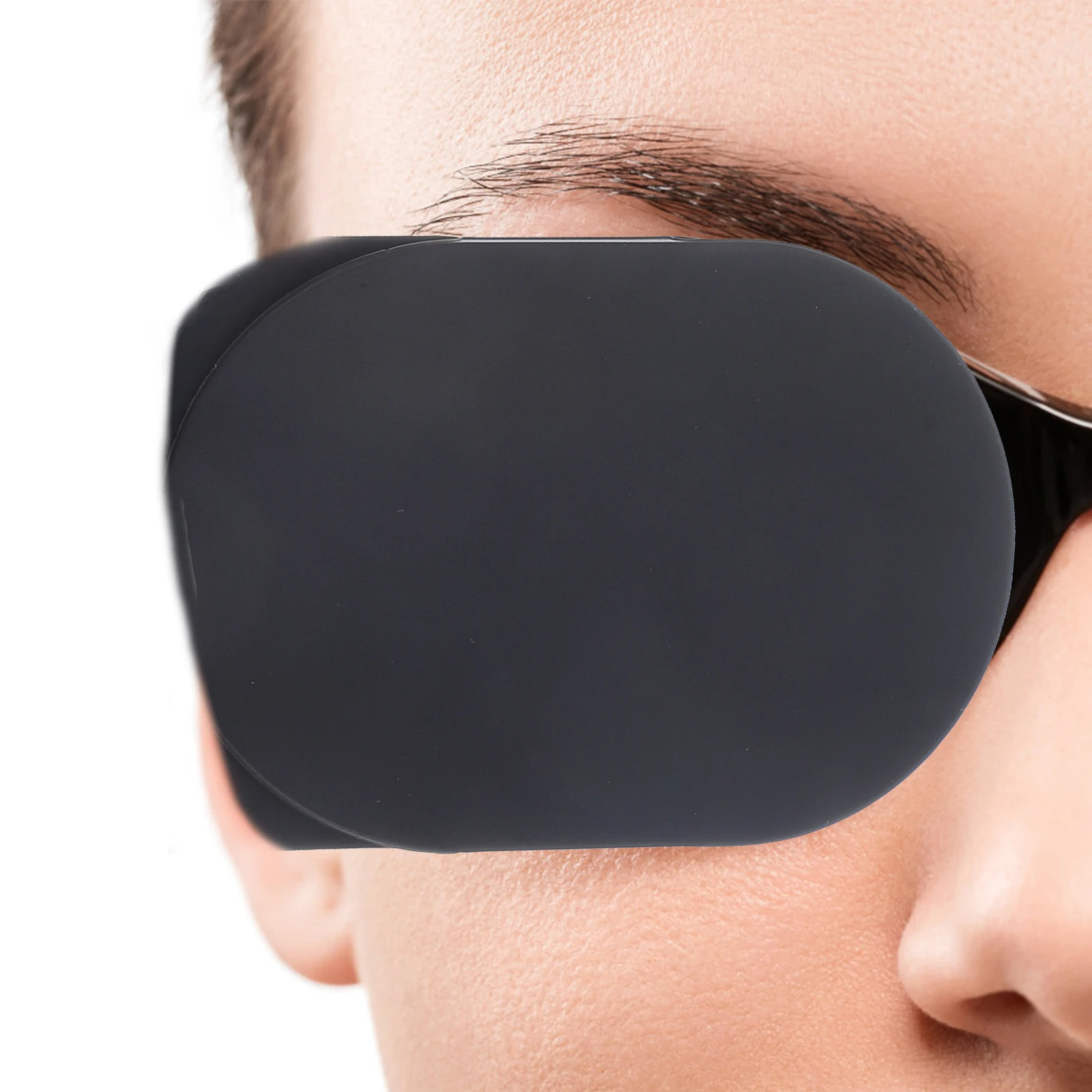 

2Pcs Silicone Eye Patches Glasses Cover Amblyopia Eye Protector Strabismus Correction Training Supplies Glasses Cover