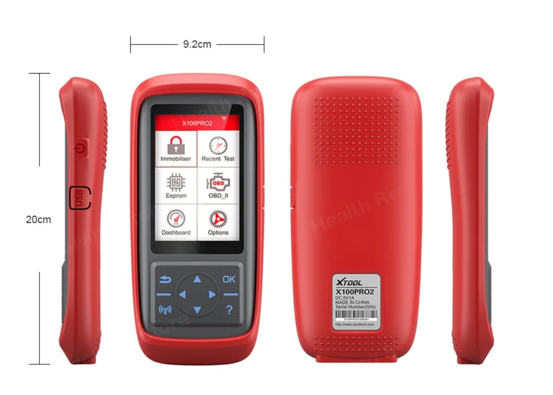 Programador de llaves automático XTOOL X100 Pro2 con adaptador EEPROM