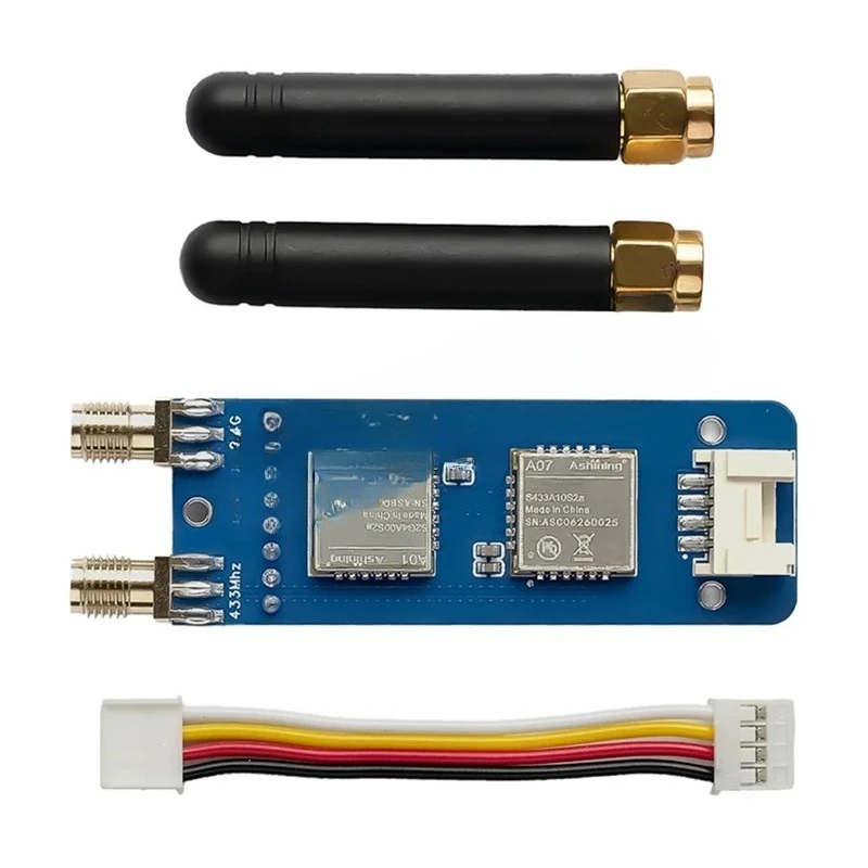 2-in-1 Module For M5Stack M5StickC PLUS2 CC1101 + NRF24 ESP32 IoT Module