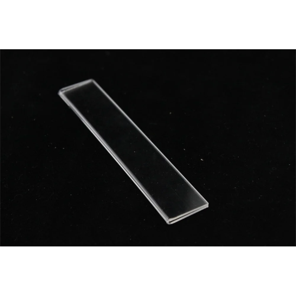 13.5*2.5cm Acrylic T1.5mm Sign Clip Data Strip Price Tag Label Display Snap Rack Tag Name Card Holders Sleeve Frame Label Snap