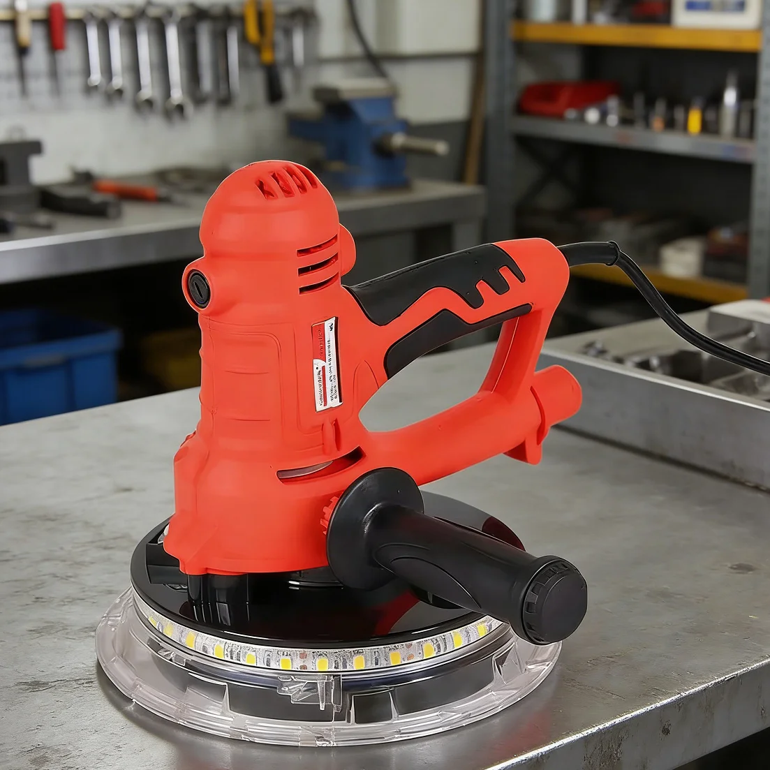 

Electric Wall Grinder Dustless Wall Sanding Machine Sandpaper Machine Putty Dustless Machine Self-absorbing Wall Polisher