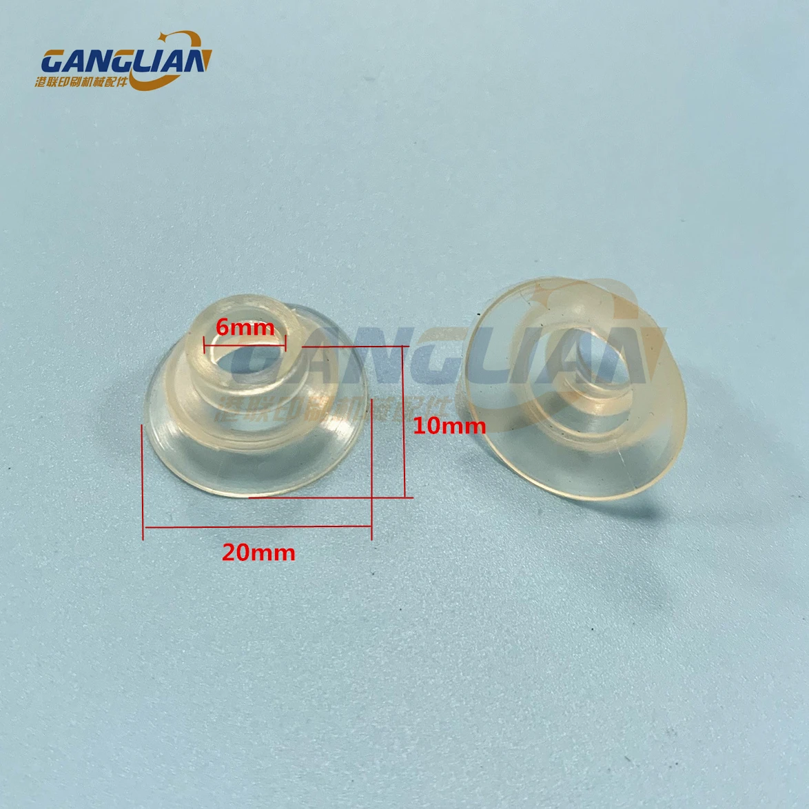 100 قطع المطاط مصاصة فوهة شفط كأس دعوى ل Dupl o Horizo n آلات تجليد آلة طباعة أوفست