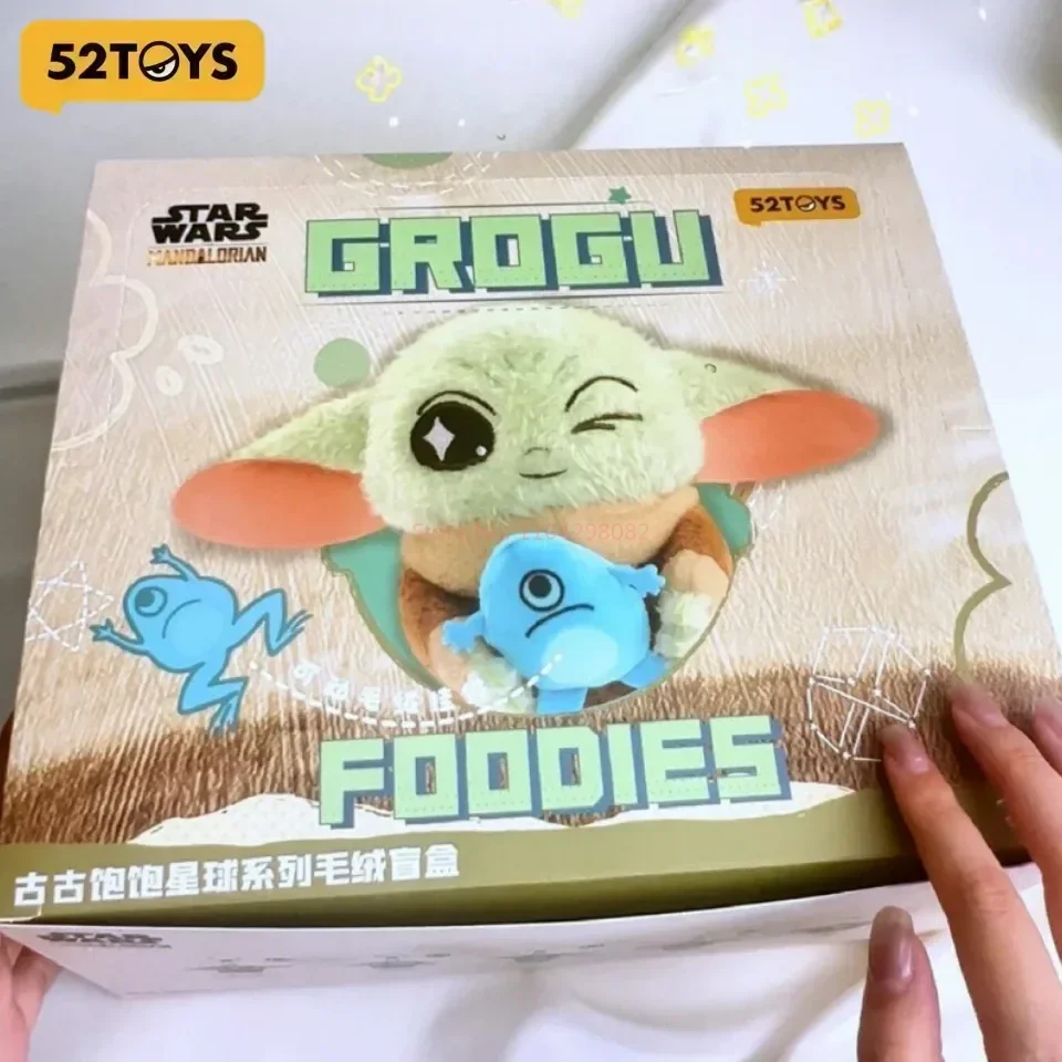 

New Arrival 52TOYS Star Wars Grogu Full Belly Planet Blind Box Movie Figurine Cute Keychain Pendant Desktop Ornament Trendy Toys