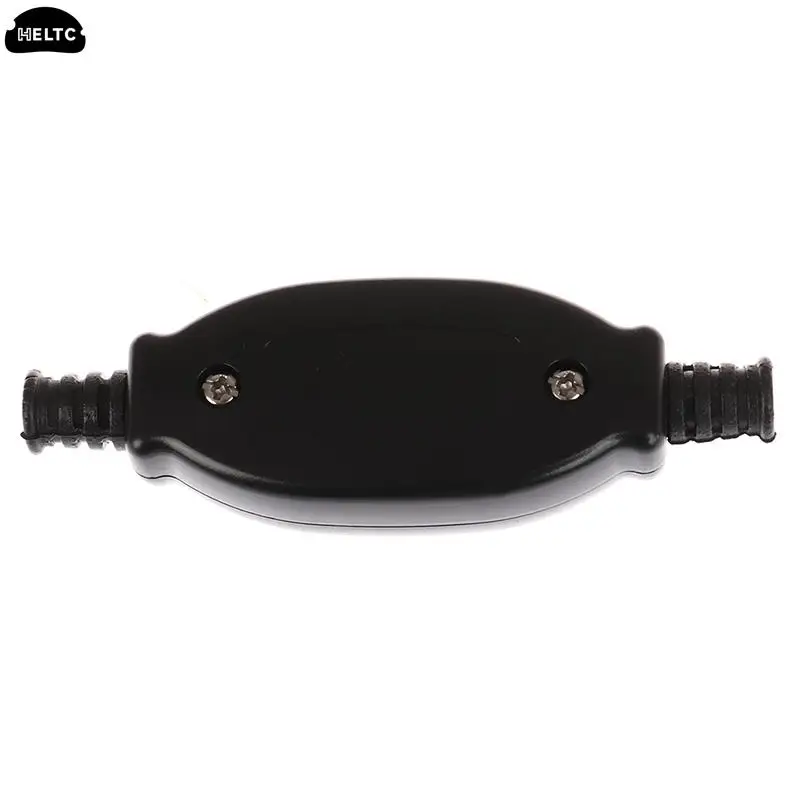 1PCS 3A 250V On/Off Waterproof In Line Switch Cord Switch Round Wire Silver Contact Double Cut Switch Dust Switch Cord Switch