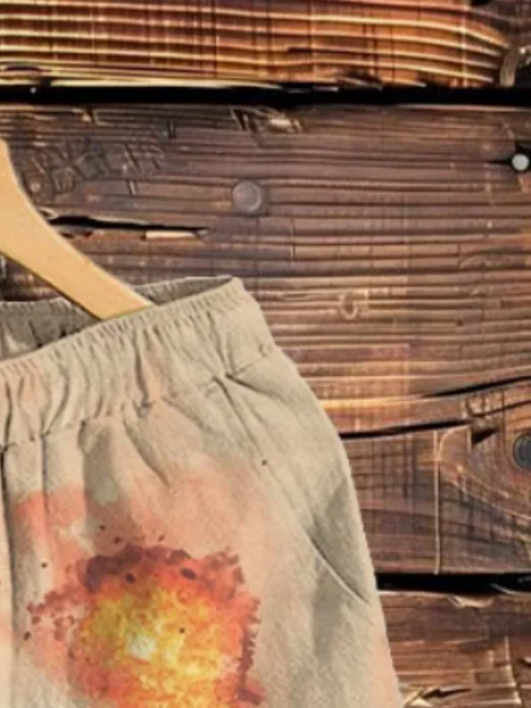 Мужские модные шорты с принтом в стиле ретро, каллиграфический кот, динозавр, вулканический выпуск, повседневные свободные праздничные летние штаны, мужские короткие штаны