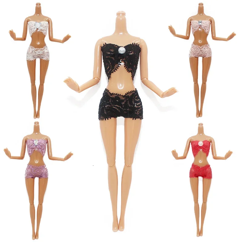 LX387 Beautiful fashion lace underwear suits clothes gifts for your 1/6 babi xinyi fr fr2 mizi Mengfan dolls