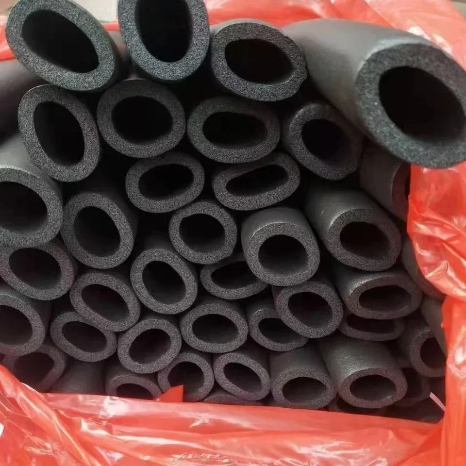 EPDM Foam Epdm Hose O Type Length 1M to 3M Neoprene Customized Plastic  Foam Black Soft Round Heat Insulation Tube Sleeving