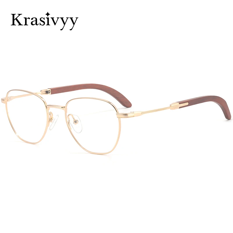 

Красивые деревянные очки в оправе, мужские титановые сверхлегкие высококачественные оптические очки по рецепту, женские очки европейского бренда