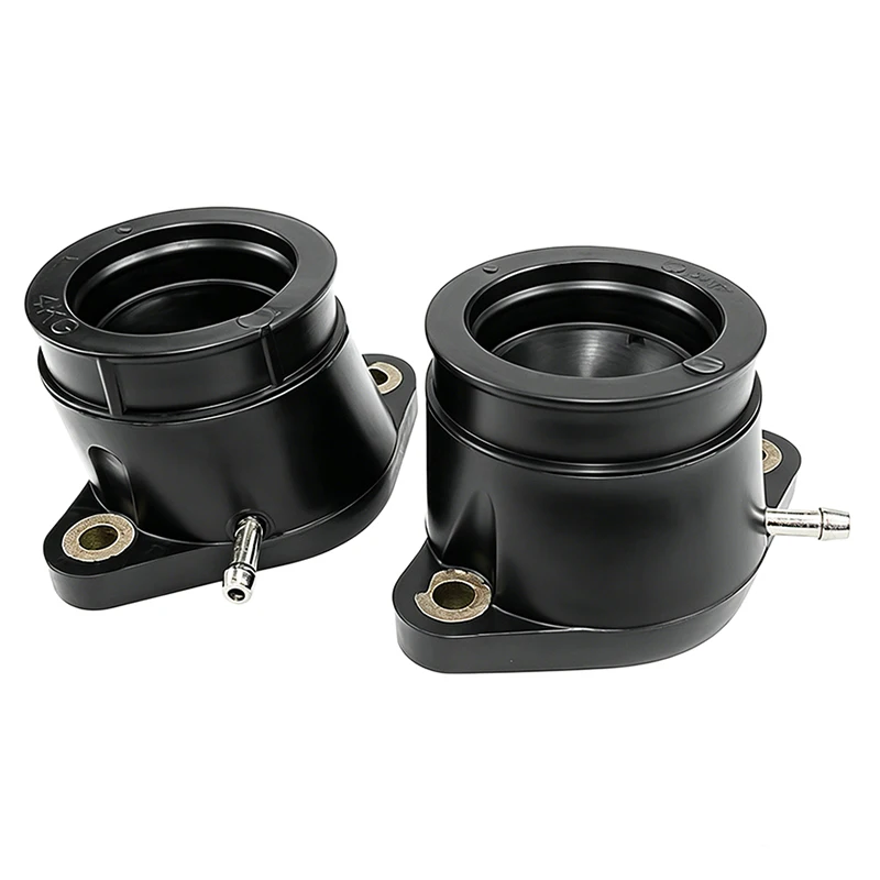 4 pcs Motorcycle Carburetor Intake Manifold Pipe Interface Adapter for Yamaha XJR1200 XJR 1200 SP XJR1300 XJR 1300 SP 1994-2001