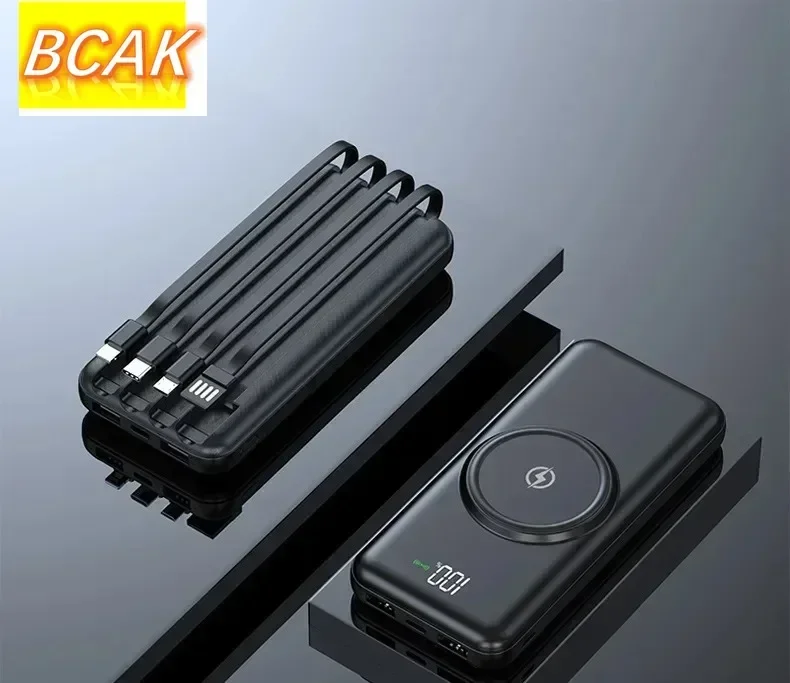 

BCAK /discount store 50000 MAh Power Bank Explosive Wireless Charging Treasure Comes with A Wired Mobile Power Bank As A Gift