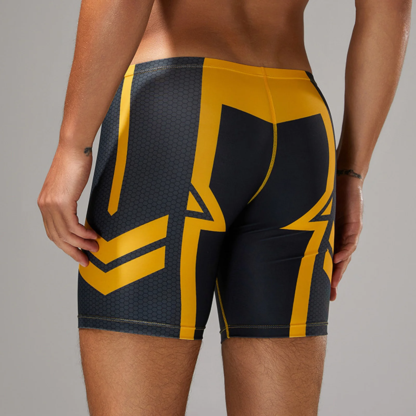 Costume da bagno stampato da uomo Pantaloncini da surf di nuova moda Pantaloncini da bagno ad asciugatura rapida Costume da bagno da uomo per piscina estiva da spiaggia