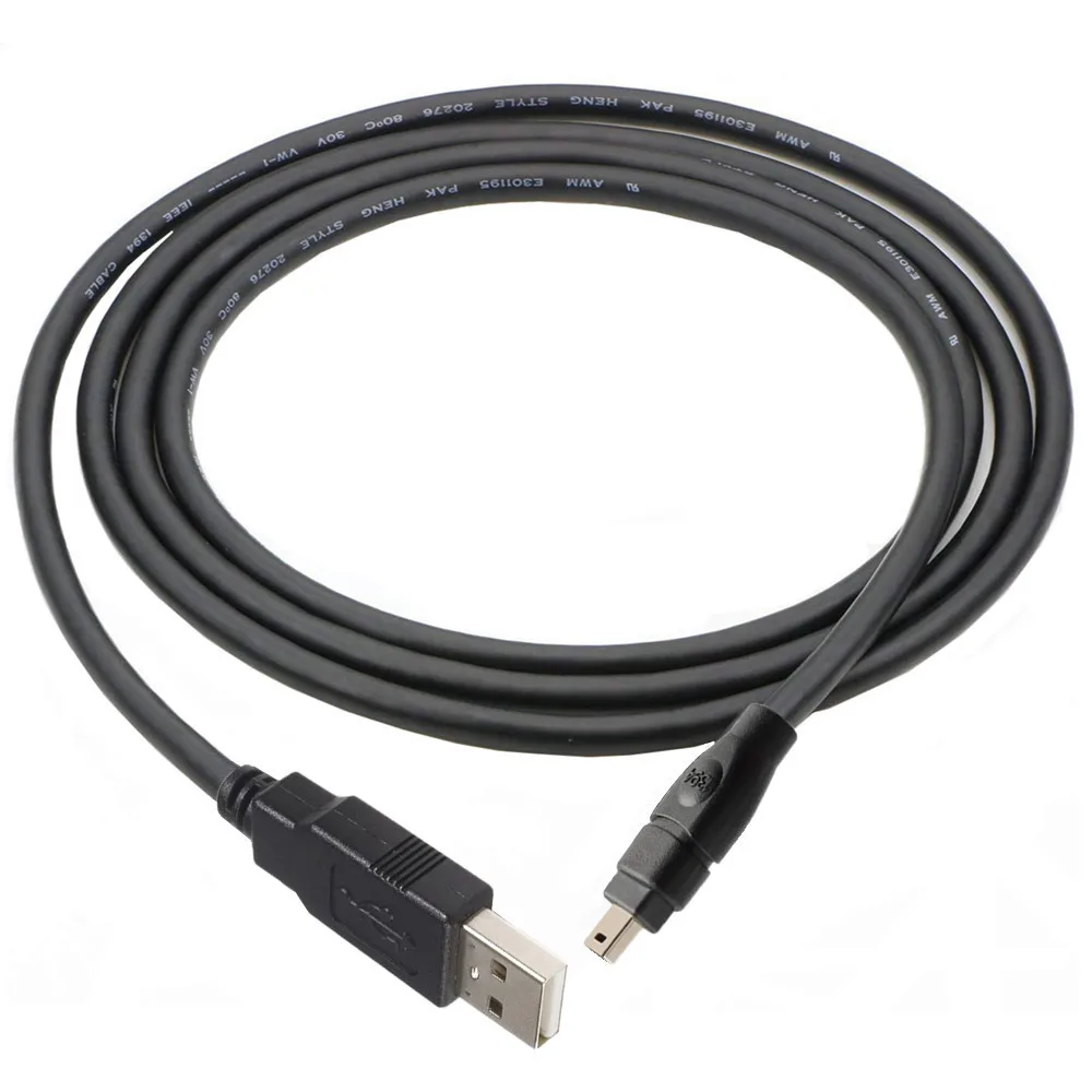 Firewire IEEE 1394 4Pin Male To USB Male ILink Adapter Cord Cable for Sony DCR-TRV75E Digital Camera DV Machine 1.8m 3m 4.5m
