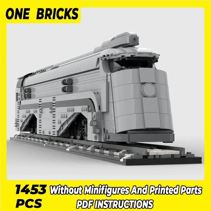 Technische Moc Bricks Trein Serie Model De Eeuwige Motor Modulaire Bouwstenen Geschenken Speelgoed Voor Kinderen DIY Sets Assembleren