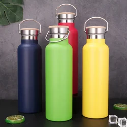 Stainless Steel Thermos Bottle Tumbler Cups with Lid Portable Outdoor Vacuum Flask Children's Water Bottle 350ML 500ML 750ML