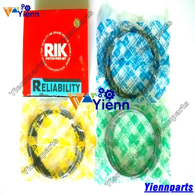 

For Toyota 2L 2LT Piston Ring Set 13011-54050 13011-54060 FIT Toyota Chaser Crown Corona MarkII 2L-TE 2LT 2LTA Engine Parts