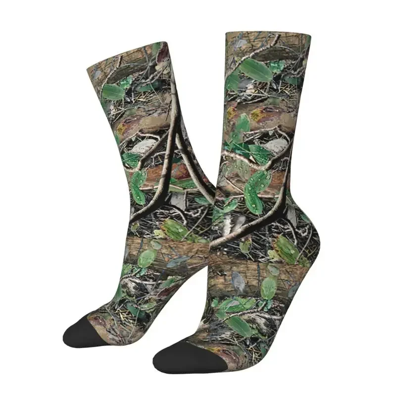 

Real Tree Camo Camouflage Dress Socks Men Women Warm Funny Novelty Crew Socks