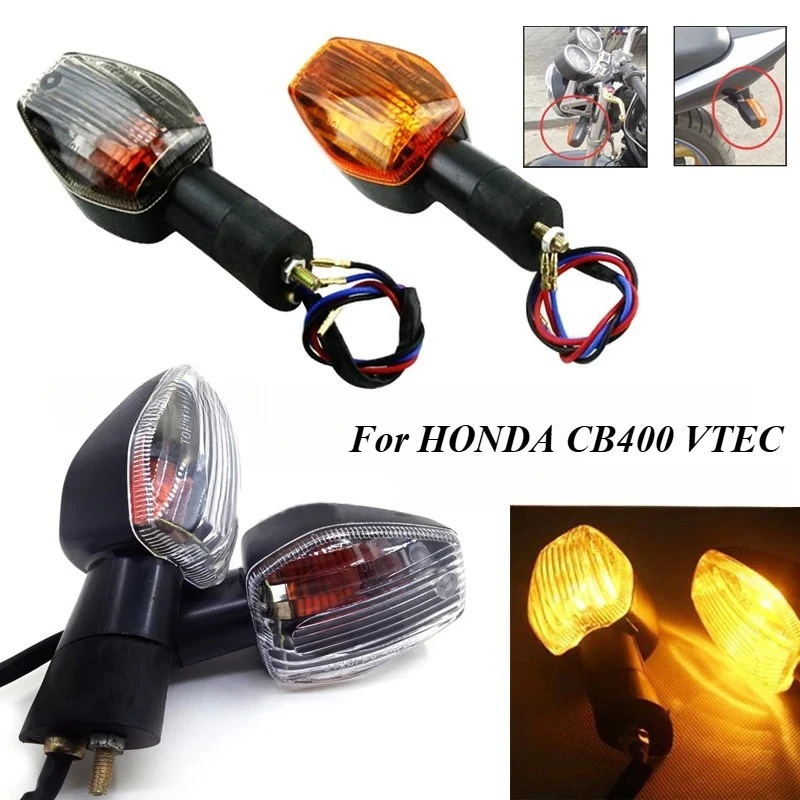 

Motorcycle Turn Signal Light For HONDA CB400 vtec SF CB 1300 600 900 HORNET CBR RR 1100XX 600F CBR125R Flasher Indicator