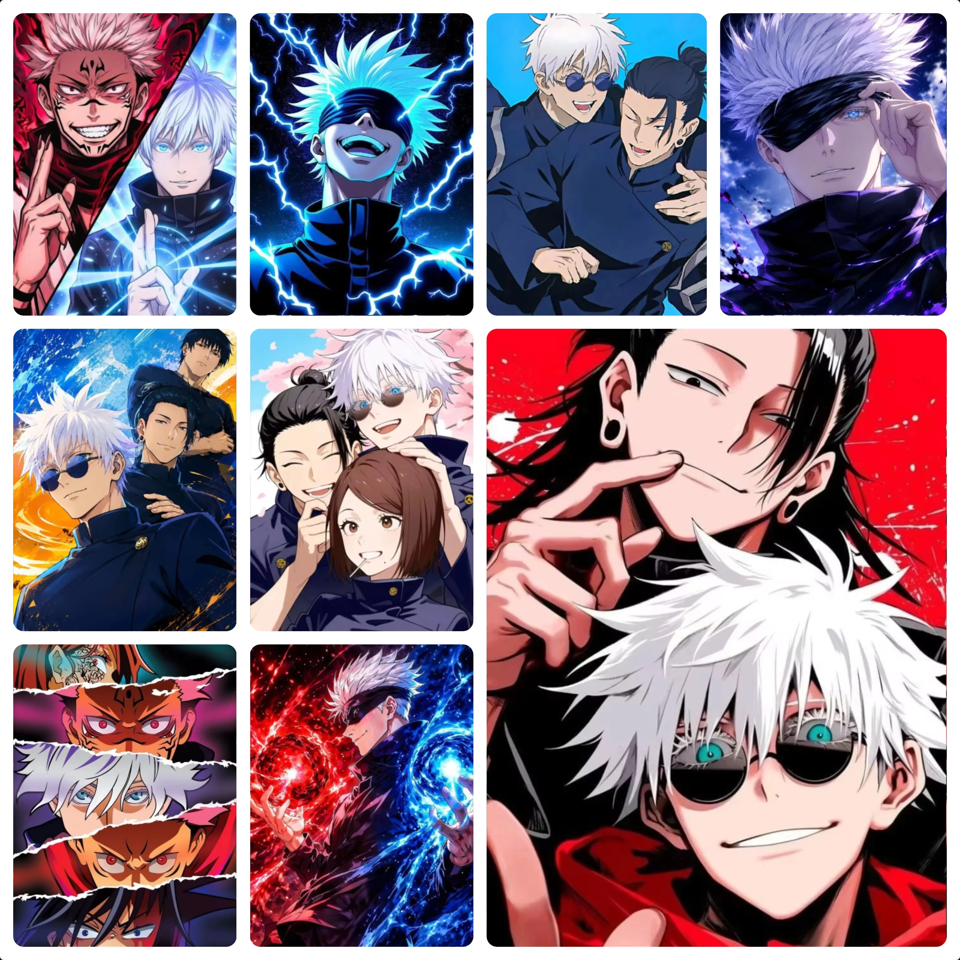 Jujutsu Kaisen Anime Characters Jigsaw Puzzles 500/1000/1200/2000PCS Handmade Art Gameroom Bedroom Home Decor Birthday Gift