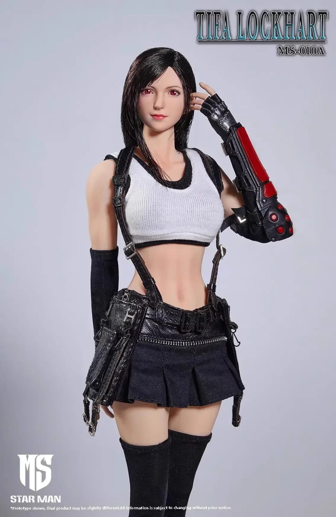 

In Stock STAR MAN MS-010 1/6 Tifa Movable Eyes Action Figure 12'' Female Soldier Figurine Full Set Collectible Model Toy