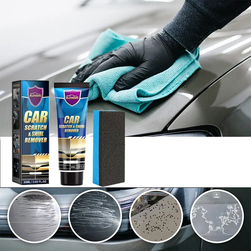 Car Kit Auto Body PaintScratch Remover  Scratches Repair Polishing Wax Swirl Removing Repair Tool Car Care Accessories Tools New