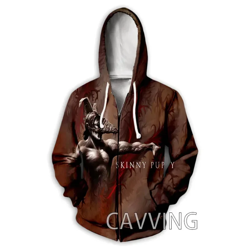 

New Fashion 3D Print Skinny Puppy Zipper Hoodies Zip Up Hooded Sweatshirts Harajuku Hoodie Hip Hop Sweatshirts Z01