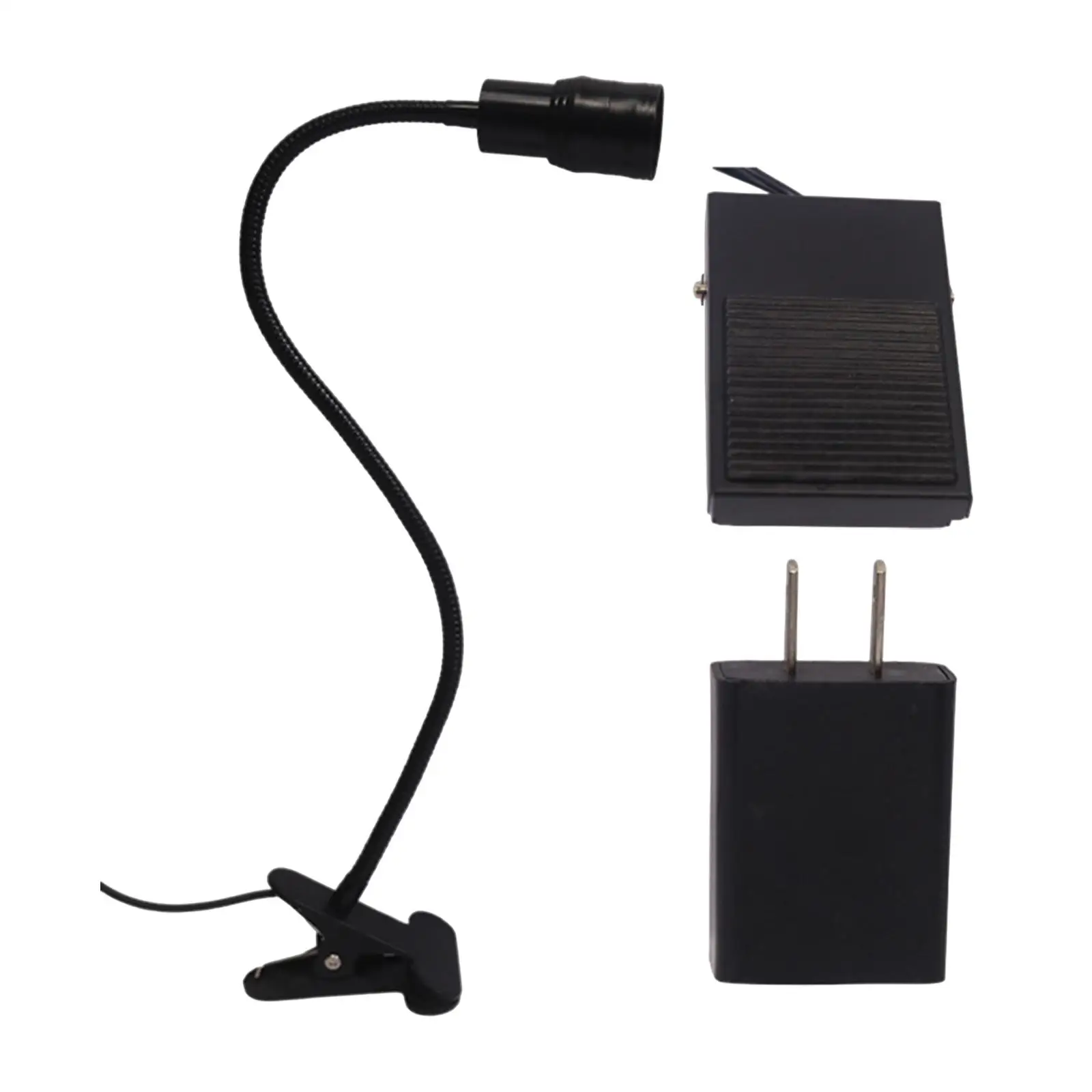 Lash Light for Eyelash Extensions Professional 5W Glue Curing Lamp Light with Clip LED Lash Lamp for Beauty Studio Salon Home