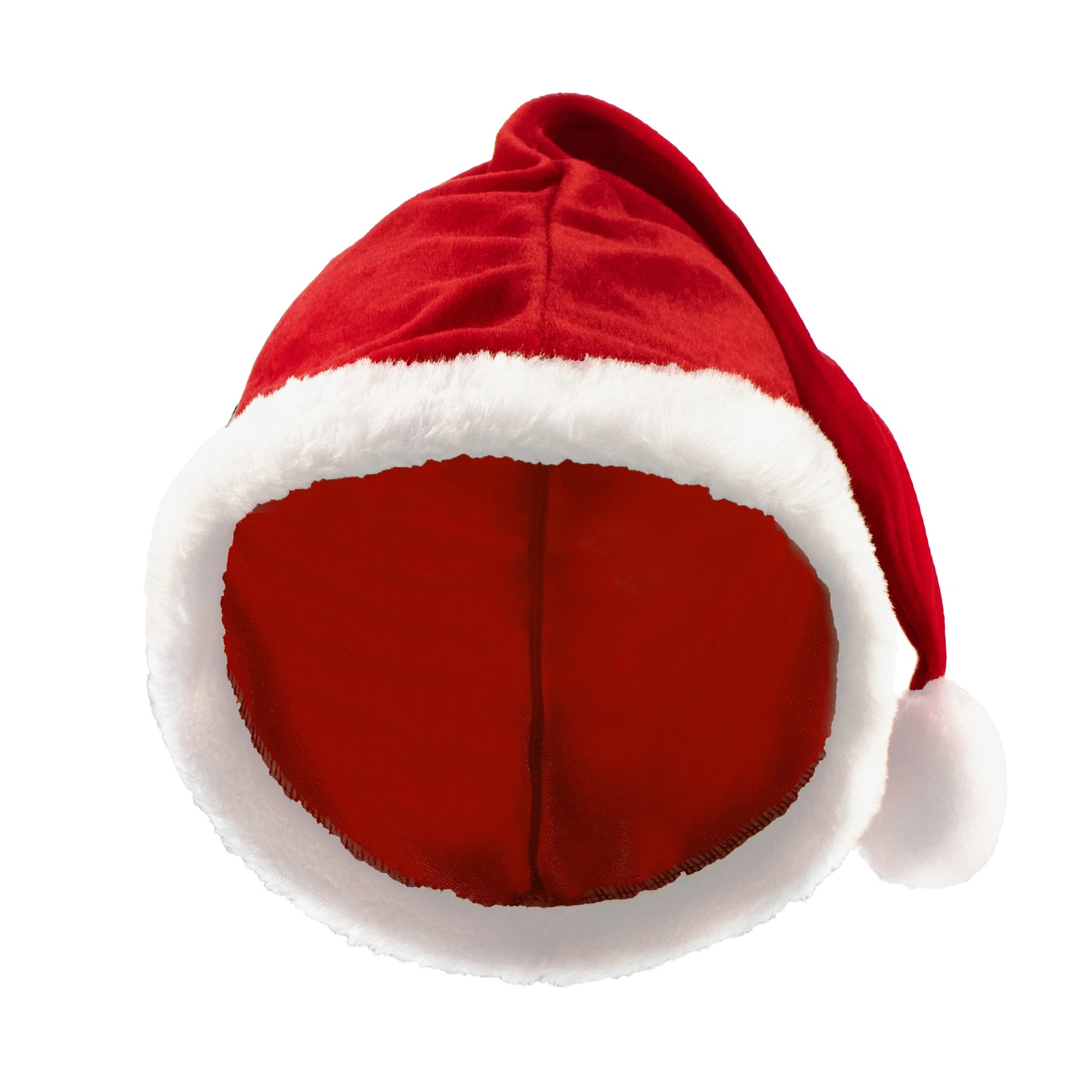 

Christmas Fluff Cap Santa Claus Man Red Novelty Plush Hat Xmas Women Cosplay Decorations Winter New Year Home Party Caps