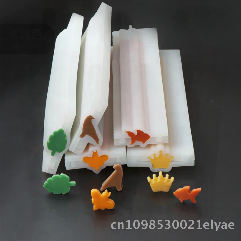 سيليكون ذهبية تاج السلحفاة ورقة أنبوب قالب DIY بها بنفسك ساندويتش موس كعكة الصابون الحديثة الحد الأدنى غير النظامية شكل أدوات مطبخ