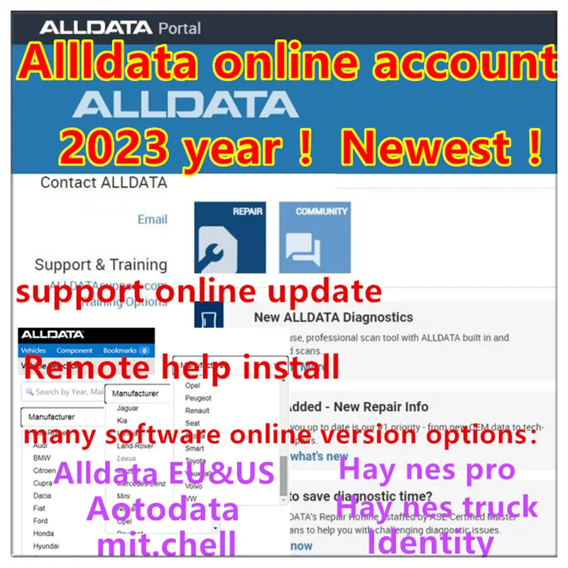 

2024 Newest Alldata 2024 software online Auto Repair Alldata Online Account autodata 2023 software 12 Month Service Update 2023