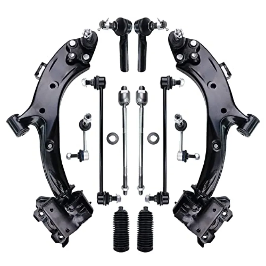 

Комплект подвески для замены рычага управления с шаровым шарниром, концевая тяга стабилизатора поперечной устойчивости, комплект ботинок, совместимый с Honda C 20072011 гг.