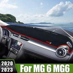 For MG 6 MG6 PHEV 2020 2021 2022 2023 Car Dashboard Cover Avoid Light Pad Sun Shade Mat Anti-UV Case Instrument Panel Carpets